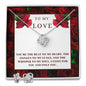 Love Knot Earring & Necklace Set