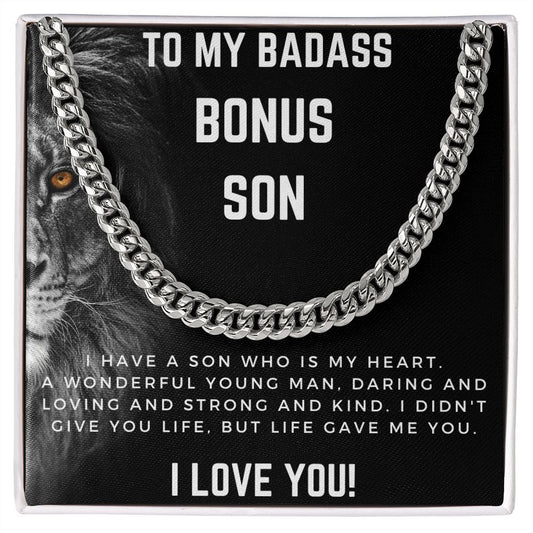 To My Badass Bonus Son