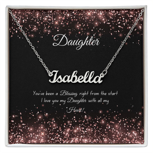 Daughter ~ Personalized Necklace