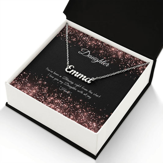 Daughter ~ Personalized Necklace