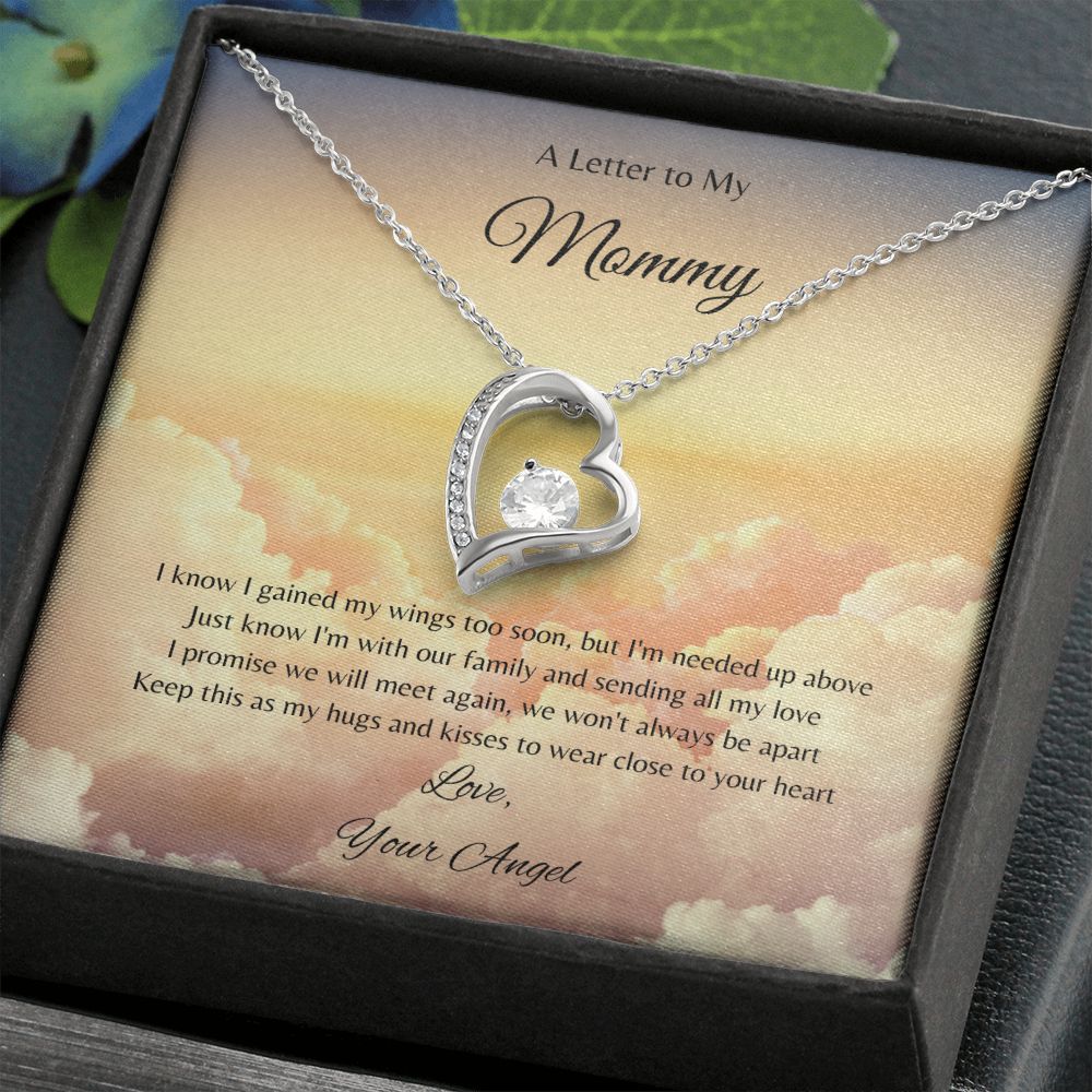 A Letter to My Mommy ~ Remembrance Heart