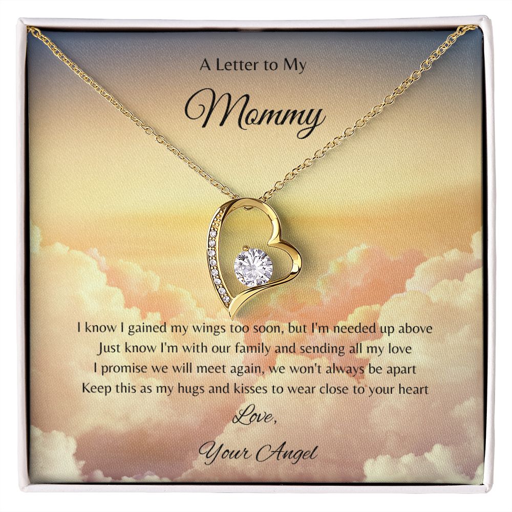 A Letter to My Mommy ~ Remembrance Heart